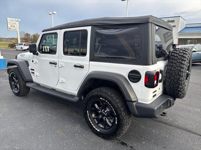 2022 Jeep Wrangler Unlimited Willys Sport 4x4 2022 Jeep Wrangler Unlimited Willys Sport 4x4