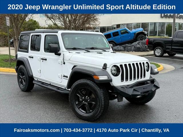 2020 Jeep Wrangler Unlimited Sport Altitude 4X4