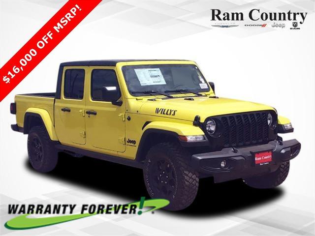 2023 Jeep Gladiator GLADIATOR WILLYS 4X4