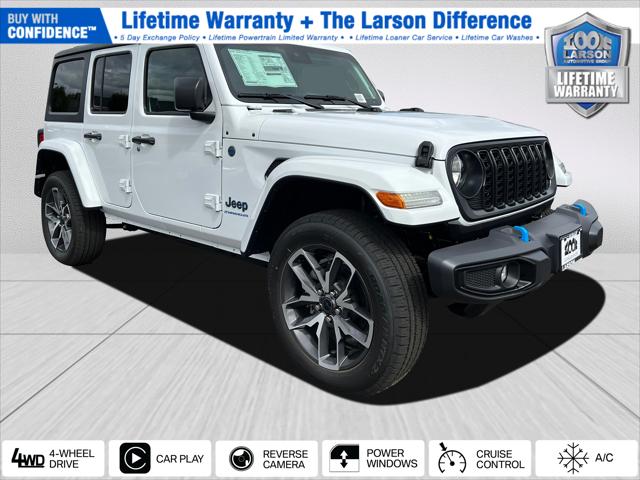 2024 Jeep Wrangler 4xe WRANGLER 4-DOOR SPORT S 4xe