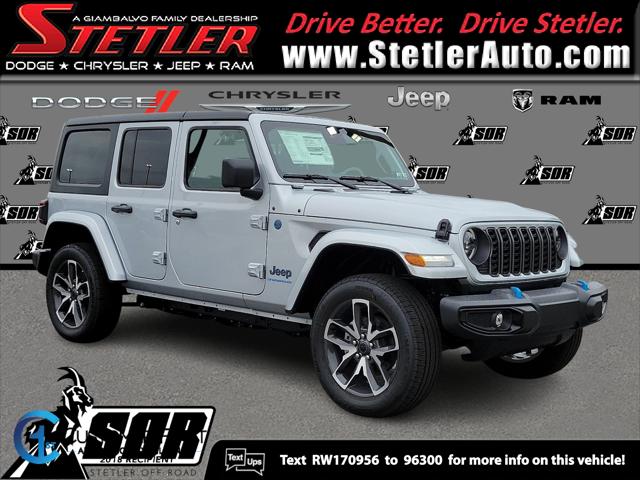 2024 Jeep Wrangler 4xe WRANGLER 4-DOOR SPORT S 4xe