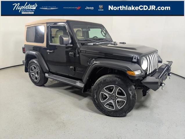 2020 Jeep Wrangler Black and Tan 4X4