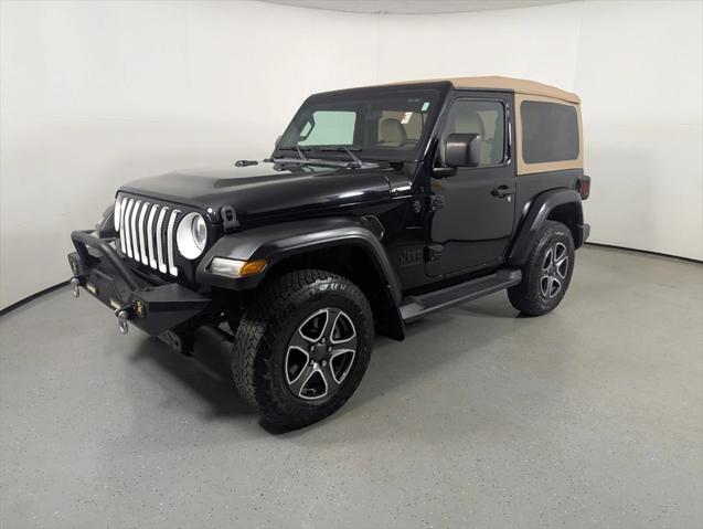 2020 Jeep Wrangler Black and Tan 4X4