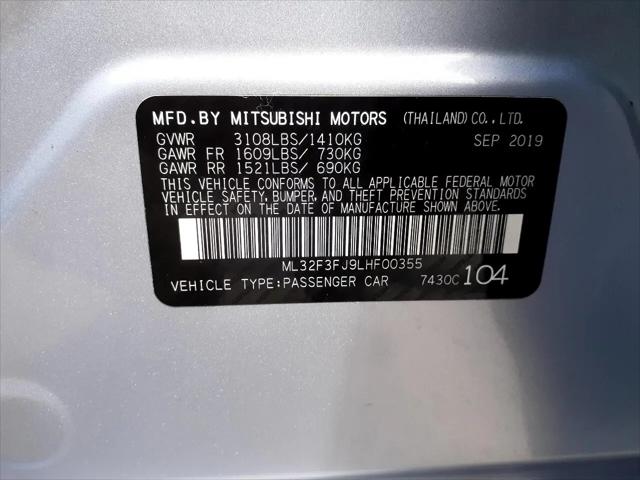2020 Mitsubishi Mirage G4 ES