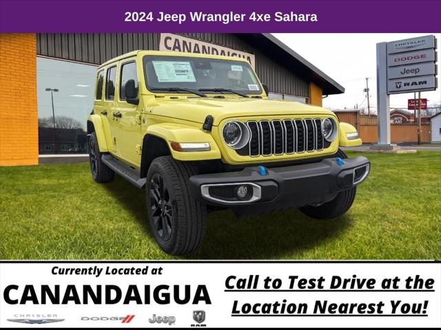 2024 Jeep Wrangler 4xe Sahara 4xe for sale in Canandaigua, NY