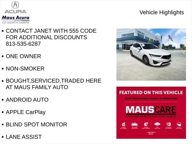 2021 Acura ILX Premium Package