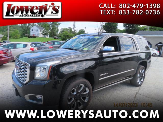 2019 GMC Yukon Denali for sale in South Barre, VT