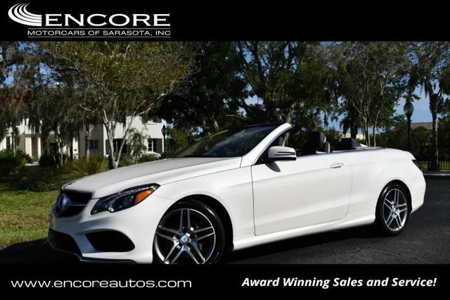 2017 Mercedes-Benz 400 E 400 RWD Cabriolet W/P2 and Sport Packages for sale in Sarasota, FL