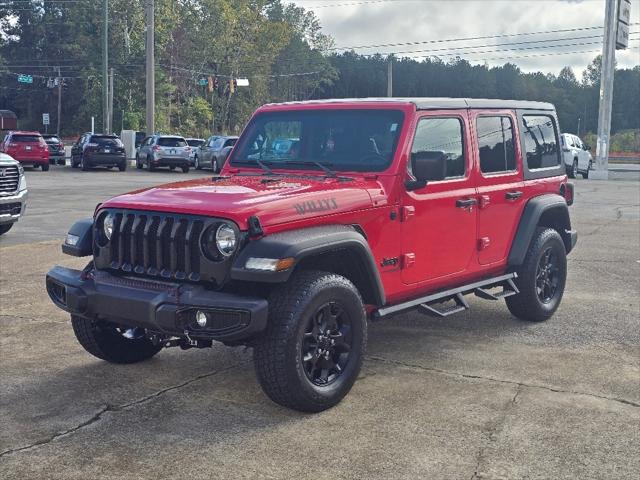 2021 Jeep Wrangler Unlimited Willys Sport 4x4 2021 Jeep Wrangler Unlimited Willys Sport 4x4