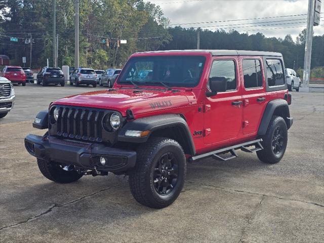 2021 Jeep Wrangler Unlimited Willys Sport 4x4 2021 Jeep Wrangler Unlimited Willys Sport 4x4