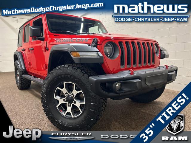 2019 Jeep Wrangler Unlimited Rubicon 4x4 2019 Jeep Wrangler Unlimited Rubicon 4x4