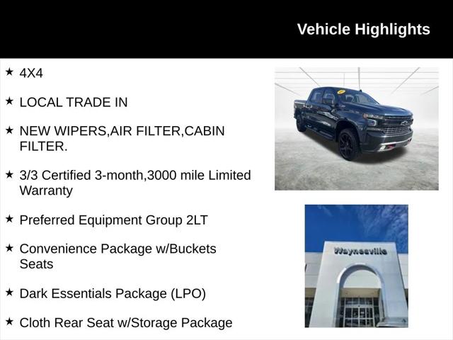 2021 Chevrolet Silverado 1500 4WD Crew Cab Short Bed LT Trail Boss 2021 Chevrolet Silverado 1500 4WD Crew Cab Short Bed LT Trail Boss