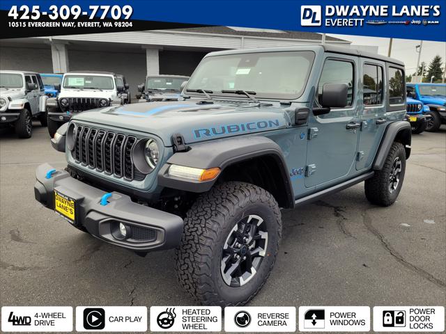 2024 Jeep Wrangler 4xe WRANGLER 4-DOOR RUBICON 4xe