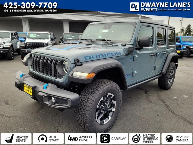 2024 Jeep Wrangler 4xe WRANGLER 4-DOOR RUBICON 4xe