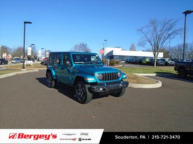 2024 Jeep Wrangler 4xe WRANGLER 4-DOOR SPORT S 4xe