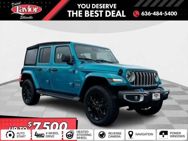 2024 Jeep Wrangler 4xe WRANGLER 4-DOOR SAHARA 4xe