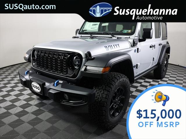 2024 Jeep Wrangler 4xe WRANGLER 4-DOOR WILLYS 4xe