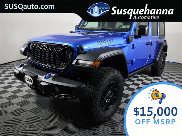 2024 Jeep Wrangler 4xe WRANGLER 4-DOOR WILLYS 4xe