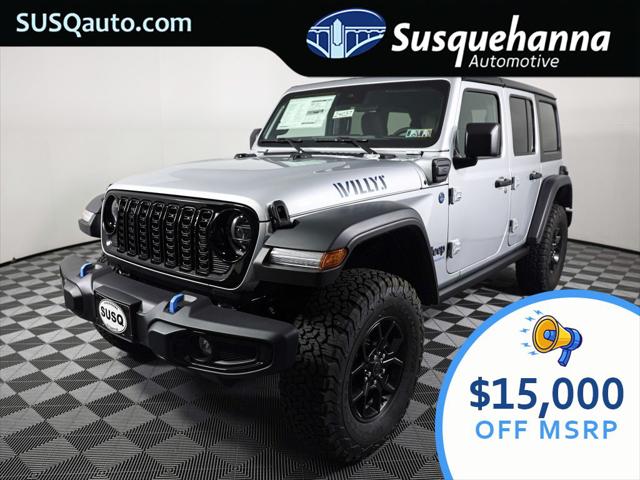 2024 Jeep Wrangler 4xe WRANGLER 4-DOOR WILLYS 4xe