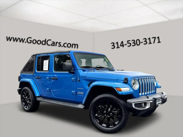 2021 Jeep Wrangler 4xe Unlimited Sahara 4x4 2021 Jeep Wrangler 4xe Unlimited Sahara 4x4