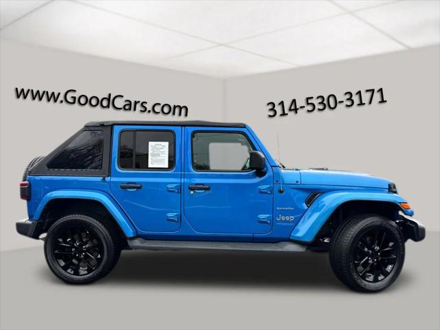 2021 Jeep Wrangler 4xe Unlimited Sahara 4x4 2021 Jeep Wrangler 4xe Unlimited Sahara 4x4