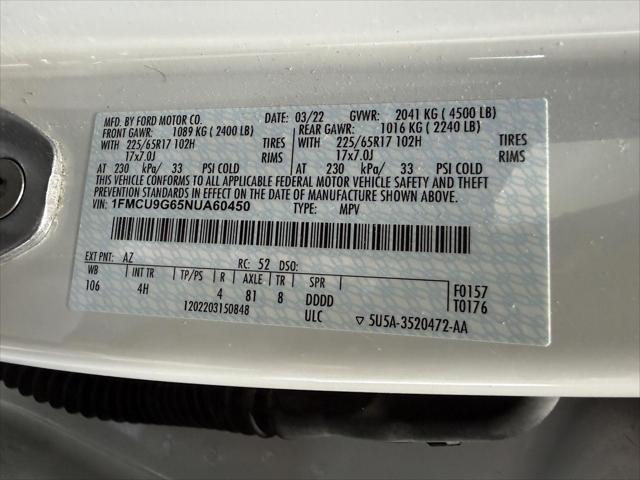 2022 Ford Escape SE
