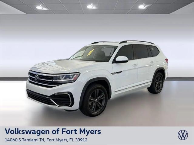 2021 Volkswagen Atlas 3.6L V6 SE w/Technology R-Line for sale in Fort Myers, FL
