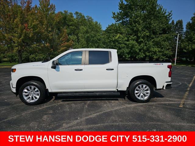 2021 Chevrolet Silverado 1500 4WD Crew Cab Short Bed Custom for sale in Urbandale, IA