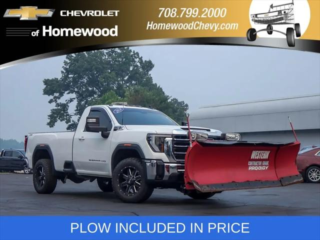 2024 GMC Sierra 3500HD 4WD Regular Cab Long Bed SLE for sale near Homewood, IL