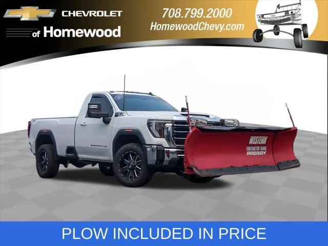 2024 GMC Sierra 3500HD 4WD Regular Cab Long Bed SLE for sale near Homewood, IL