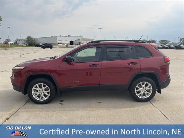 2017 Jeep Cherokee Sport 4x4
