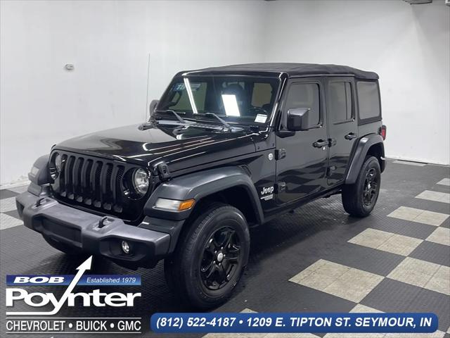 2018 Jeep Wrangler Unlimited Sport S 4x4 for sale in Seymour, IN