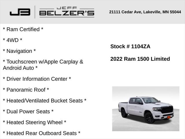 2022 RAM 1500 Limited 2022 RAM 1500 Limited
