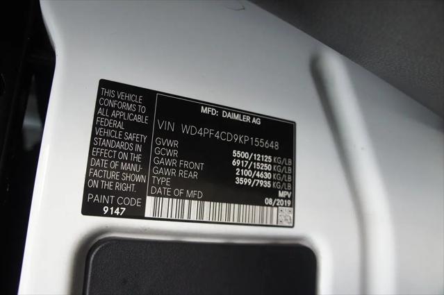 2019 Mercedes-Benz Sprinter 4500 High Roof V6