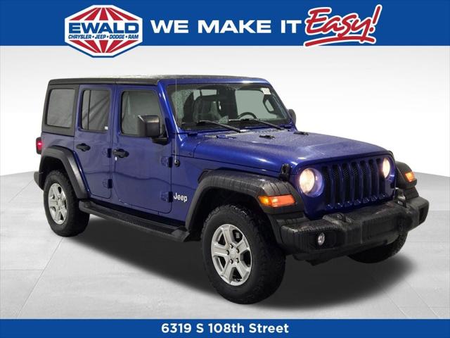2019 Jeep Wrangler Unlimited Sport S 4x4
