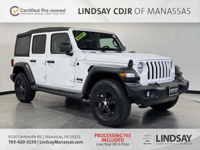 2022 Jeep Wrangler Unlimited Sport S 4x4 2022 Jeep Wrangler Unlimited Sport S 4x4