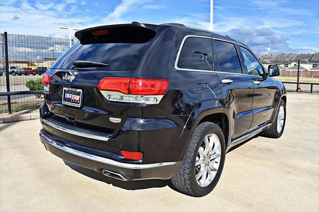 2016 Jeep Grand Cherokee Summit