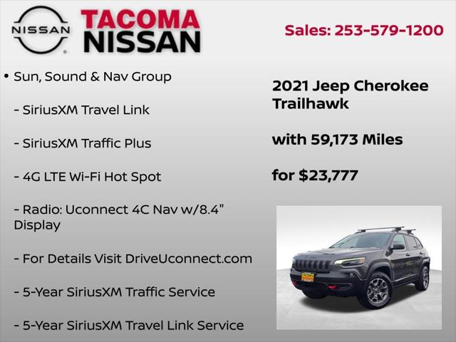 2021 Jeep Cherokee Trailhawk 4x4