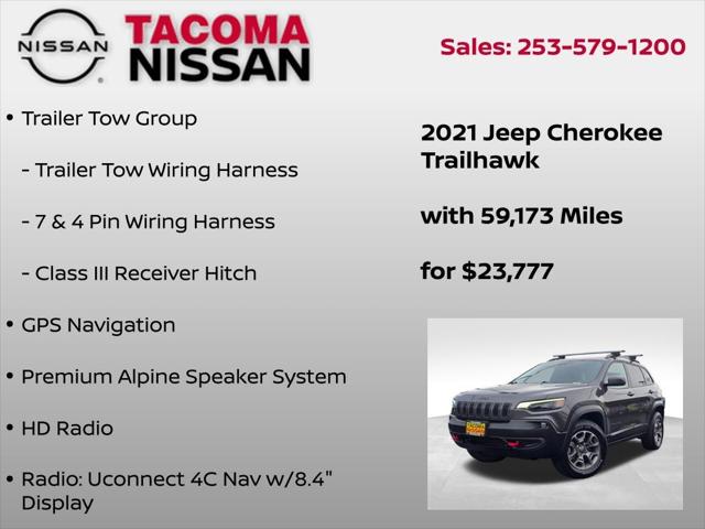 2021 Jeep Cherokee Trailhawk 4x4