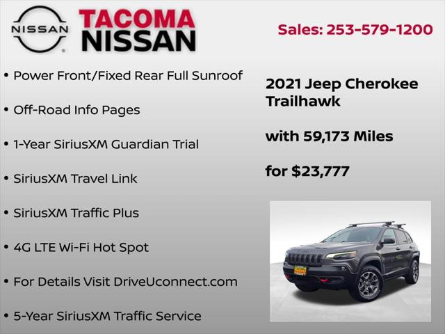 2021 Jeep Cherokee Trailhawk 4x4