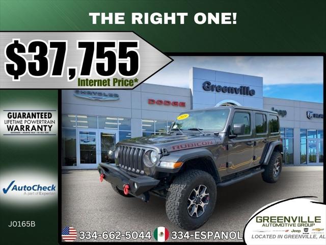 2019 Jeep Wrangler Unlimited Rubicon 4x4