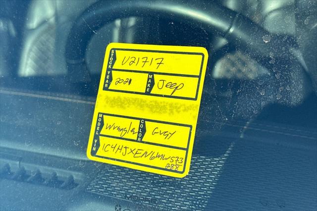 2021 Jeep Wrangler Unlimited High Altitude 4x4 2021 Jeep Wrangler Unlimited High Altitude 4x4