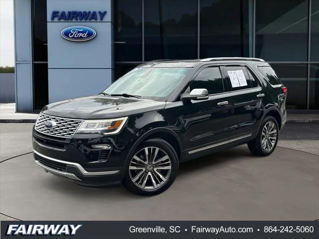 2018 Ford Explorer Platinum for sale in Greenville, SC