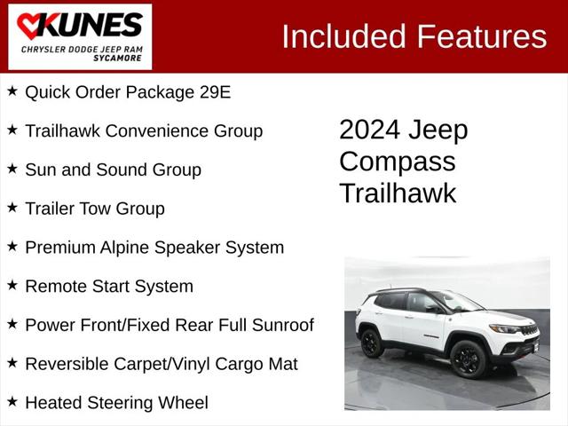 2024 Jeep Compass COMPASS TRAILHAWK 4X4