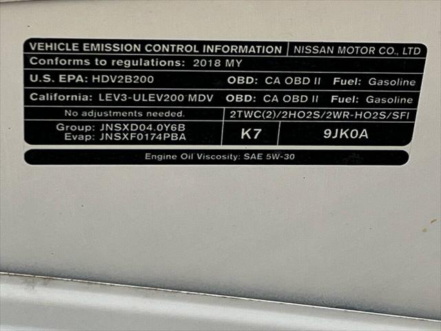 2018 Nissan 2500 S V6