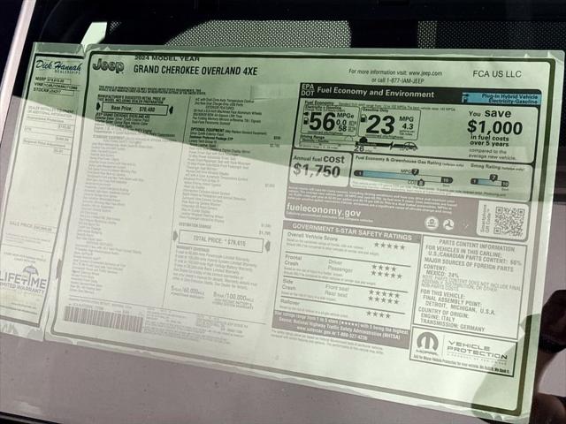 2024 Jeep Grand Cherokee Overland