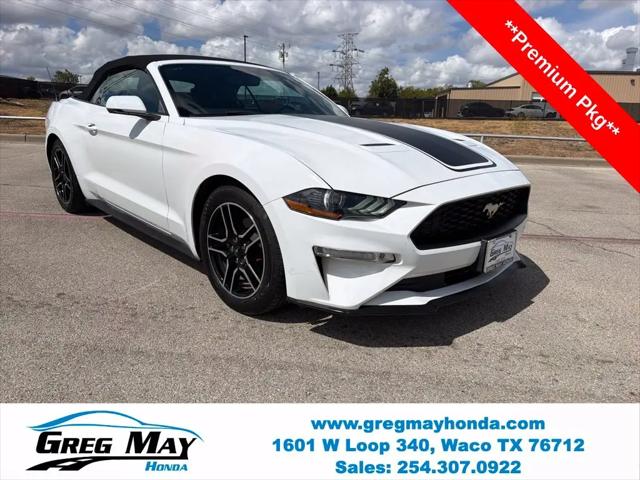 2020 Ford Mustang EcoBoost Premium Convertible for sale in Waco, TX