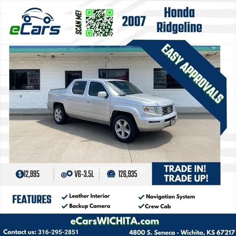 2007 Honda Ridgeline RTL for sale in Wichita, KS