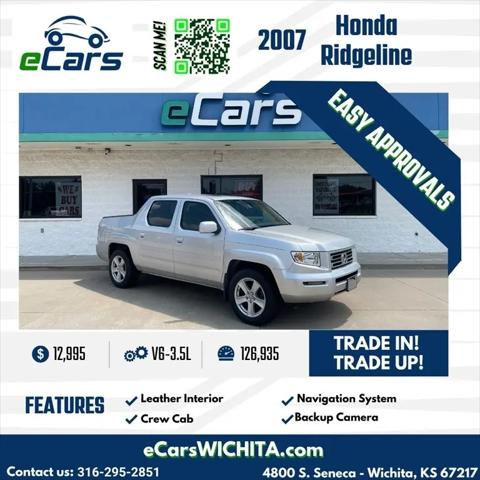 2007 Honda Ridgeline RTL for sale in Wichita, KS