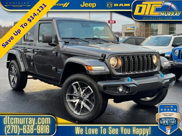 2024 Jeep Wrangler 4xe WRANGLER 4-DOOR SPORT S 4xe